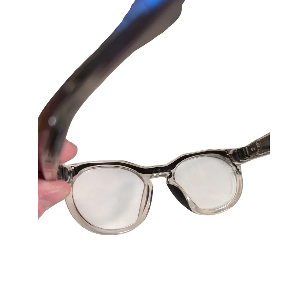 Oakley Meta HSTN Smart Glasses Transparent Grey For Parts Only Repair